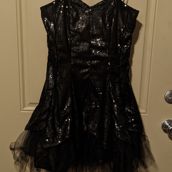 Masquerade women's sequin cocktail dress